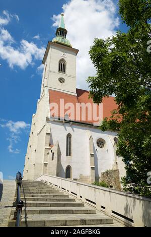 Dom St. Martin in Bratislava in der Slowakei. Stockfoto