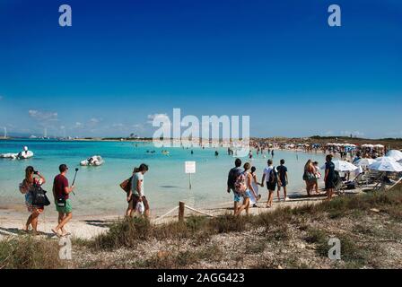 Formentera Ibiza Spanien Stockfoto