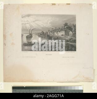 Stokes C 1853 - G-43 e von Charles A. Dana, Ed., in den Vereinigten Staaten veranschaulicht, New York, [1855], Bd. 2, S. 133. Dek642; Kansas [Stadt.] Stockfoto