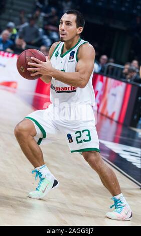 Belgrad, Serbien. 18 Dez, 2019. Paul Stoll von Limoges Csp in Aktion. Credit: Nikola Krstic/Alamy leben Nachrichten Stockfoto