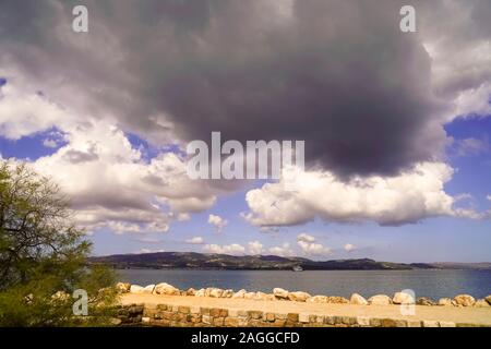 Die dolinen in der Nähe von Lassi, Kefalonia, Ionische Inseln, Griechenland Stockfoto