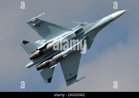 Russische Luftwaffe Suchoi Su-30 KAMPFFLUGZEUG. Stockfoto