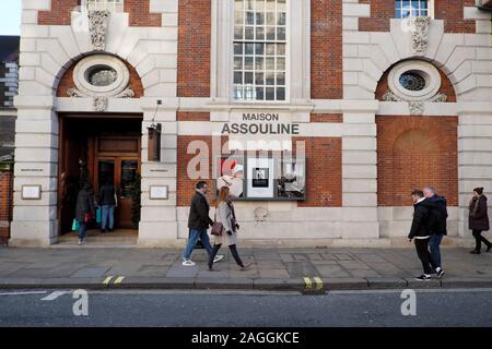 Maison Assouline Luxusmarken und Book Store am Piccadilly in London England UK KATHY DEWITT Stockfoto