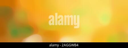 Verschwommen horizontal Hintergrund mit leuchtend orange, braun und Pastell orange Farben und Platz für Text. Stockfoto