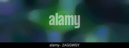 Glatte, ebene Hintergrund mit sehr dunkles Blau, Grün und Dark Slate Blue Farben und freier Text. Stockfoto