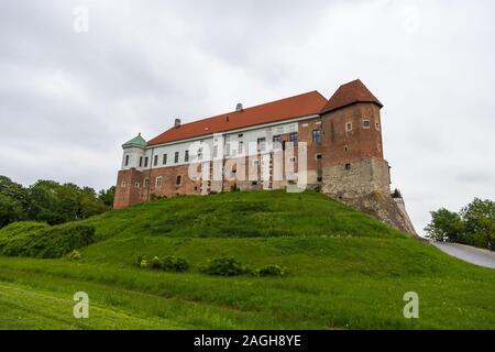 Sandomierz königlichen Schlosses eine mittelalterliche Struktur in Sandomierz, Polen. Stockfoto