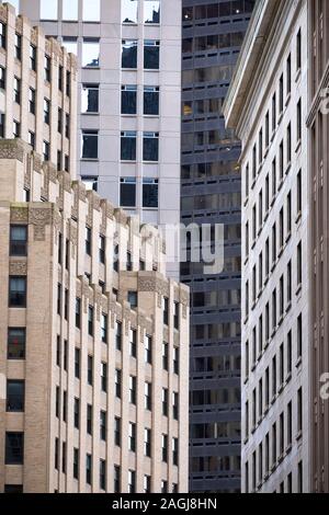 Bürogebäude in Boston, MA, USA Stockfoto