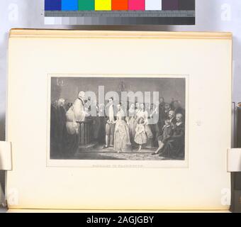 Jeder der fünf Bände der 1857 Quarto, Editions von Leben von George Washington von Washington Irving ist auf zwei Teile erweitert, so dass eine TOAL von zehn Bände. Die eingefügten Sache bestand aus 1069 Stücken. Jeder der fünf Bände der 1857 Quarto, Editions von Leben von George Washington von Washin Citation/Referenz: EM 13482; Verbindung von Washington. Stockfoto