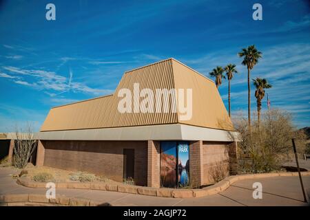 Boulder City, DEZ 25: Außenansicht des Lake Mead Besucherzentrum am 25.Dezember 2017 in Boulder City, Nevada Stockfoto