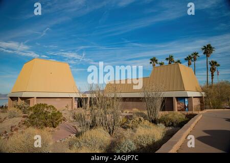 Boulder City, DEZ 25: Außenansicht des Lake Mead Besucherzentrum am 25.Dezember 2017 in Boulder City, Nevada Stockfoto