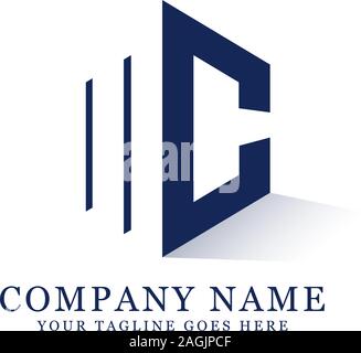 LC erste Logo Designs inspiration, LC logo Vektor, können Fest, Finanzen, Sport logo Vorlage verwendet Stock Vektor