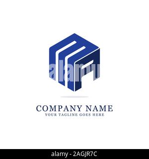 JA Monogramm logo Inspirationen, Buchstaben logo Vorlage, sauber und kreative Designs Stock Vektor