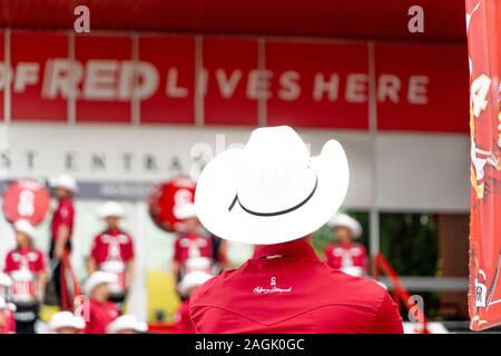 Juli 13, 2019 - Calgary, Alberta, Kanada - Calgary Stampede Showband durchführen bei der Calgary Stampede Stockfoto