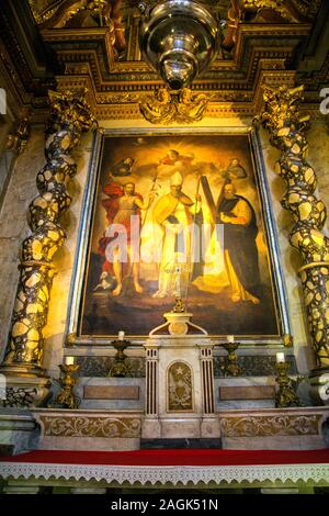 Chapelle Sainte Rose de Lima im Cathedrale St-Repararate in Nizza Frankreich Stockfoto