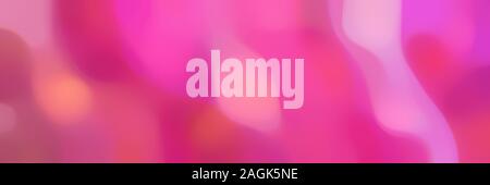 Verschwommenes Bild horizontale Hintergrund mit Mulberry, Pastell magenta und Neon Pink Farben und freier Text. Stockfoto