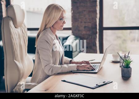 Foto von professionellen Business Coach arbeitet sie an ihrem Projekt mit Laptop consulting Ihr Partner auf, wie man mehr Gewinn machen. Stockfoto