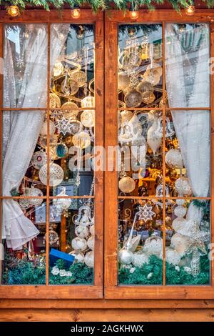 Freyung Weihnachtsmarkt, Wien, Österreich Stockfoto