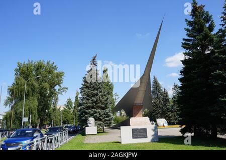 Denkmal für den Piloten der Ostsee, Kaliningrad, ehemaliges Königsberg, Oblast Kaliningrad, Russland Stockfoto