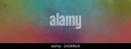 Pastell Braun und Blau chill farbigen Vintage abstrakte gemalten Hintergrund mit Platz für Text oder Bild. Kann als horizontale Hintergrund Grafik verwendet werden. Stockfoto