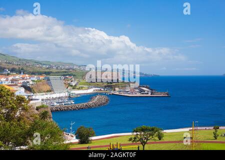 Misericordia Kirche in Angra do Heroismo, Terceira, Azoren, Portugal. Stockfoto