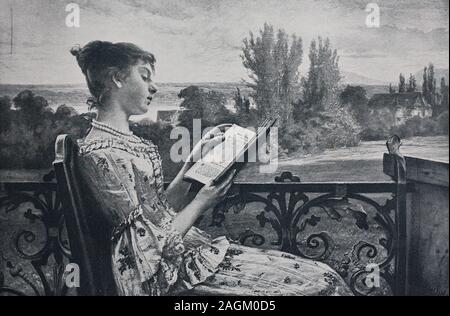 Elisabeth Friederike Brion von Sesenheim, 1752 - 1813, Tochter eines elsässischen Priester und hatte eine Kurze, aber heftige Liebe mit dem jungen Goethe, original Drucken aus dem Jahr 1899, eine Tochter eines Priesters elsässischen und hatte eine kurze aber gewaltige Liebe mit dem jungen Goethe, Reproduktion einer Originalvorlage aus dem 19. Jahrhundert, digital verbessert Stockfoto