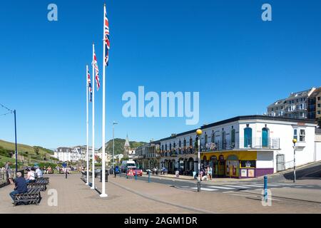 Strandpromenade, Ilfracombe, Devon, England, Vereinigtes Königreich Stockfoto