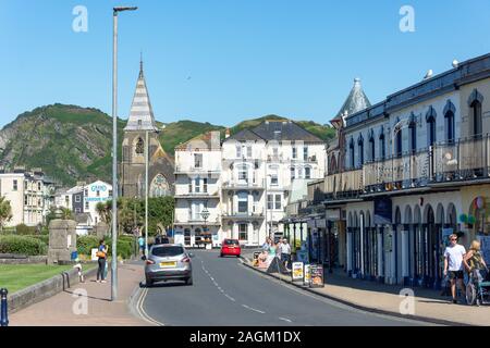 Strandpromenade, Ilfracombe, Devon, England, Vereinigtes Königreich Stockfoto