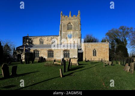 St Johns Church, Croxton Kerrial Dorf, Leicestershire, England Stockfoto