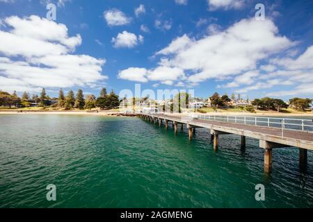 Cowes Vorland auf Philip Island in Australien Stockfoto