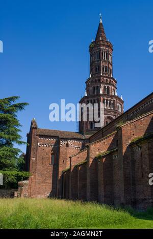 Mailand, Italien, Chiaravalle, 01. Juni 2019: Die Abtei von Chiaravalle Stockfoto