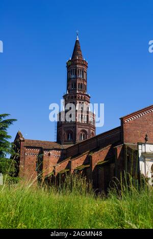 Mailand, Italien, Chiaravalle, 01. Juni 2019: Die Abtei von Chiaravalle Stockfoto