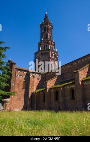 Mailand, Italien, Chiaravalle, 01. Juni 2019: Die Abtei von Chiaravalle Stockfoto