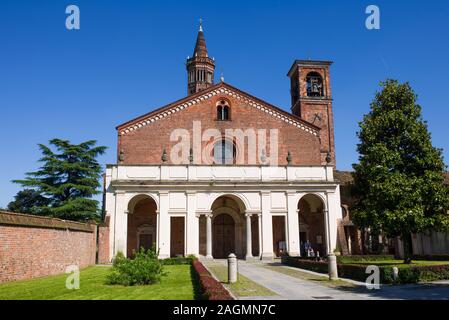 Mailand, Italien, Chiaravalle, 01. Juni 2019: Die Abtei von Chiaravalle Stockfoto