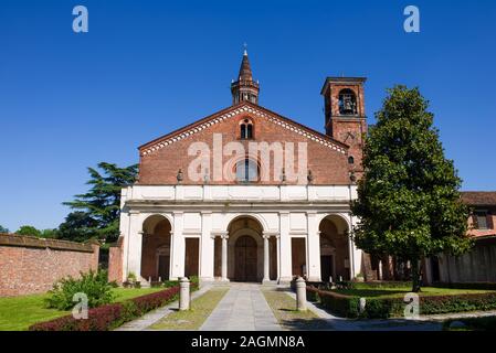 Mailand, Italien, Chiaravalle, 01. Juni 2019: Die Abtei von Chiaravalle Stockfoto