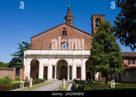 Mailand, Italien, Chiaravalle, 01. Juni 2019: Die Abtei von Chiaravalle Stockfoto