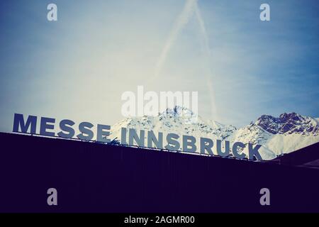 Messe Innsbruck (Innsbruck) - Tirol, Österreich Stockfoto
