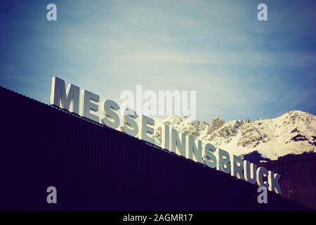 Messe Innsbruck (Innsbruck) - Tirol, Österreich Stockfoto