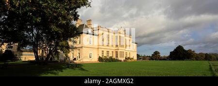 Herbst in Stapleford Park Country House Hotel, Leicestershire, Großbritannien Stockfoto