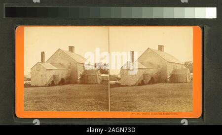 Älteste Haus in Chatham des C.H. Shute & Sohn und R.G. Shute.; Älteste Haus in Chatham. Stockfoto