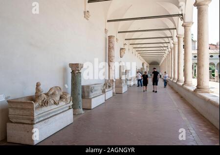 Italien, Rom, Terme di Diocleziano, Museo Nazionale Romano, Michelangelo-Kreuzgang, Santa Maria degli Angeli Stockfoto