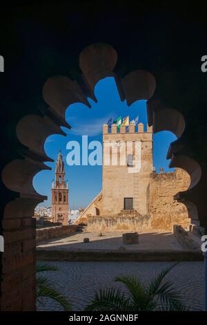 Monumentale Gebiet der Gemeinde von Carmona in der Provinz Sevilla, Andalusien Stockfoto