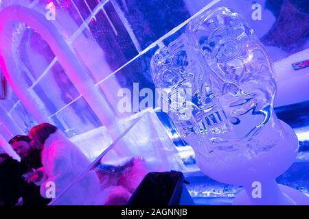 Minus5 Eisbar im The Shoppes at Mandalay Place, Las Vegas, NV, USA Stockfoto