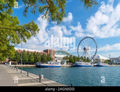 Die Navy Pier, Chicago, Illinois, USA. Stockfoto