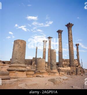 Syrien. Jahrhundert die römische Stadt Bosra in Syrien Stockfoto