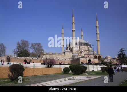 Selimiye Moschee ist die wichtigste und gleichzeitig die berühmtesten historischen Monument von Edirne in der Türkei Stockfoto