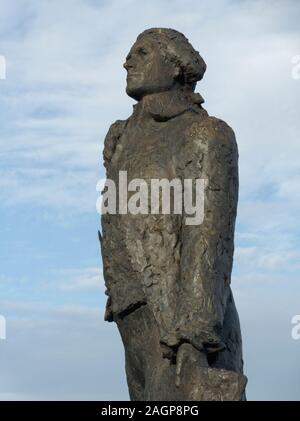 Statue von Thomas Jefferson in Paris, Frankreich Stockfoto