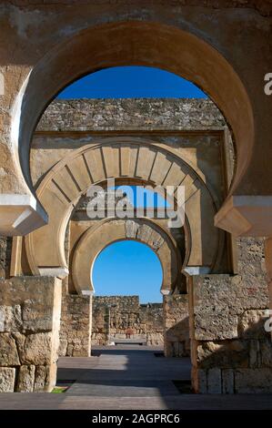 Basilika, Al Medina Azahara, Cordoba, Andalusien, Spanien, Europa,. Stockfoto