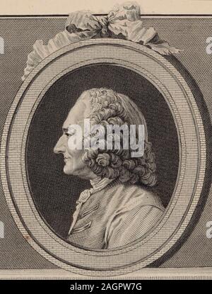Portrait des Komponisten Jean-Philippe Rameau (1683-1764). Museum: private Sammlung. Autor: anonym. Stockfoto