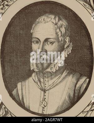 Portrait des Komponisten Roland de Lassus (1532-1594). Museum: private Sammlung. Autor: Joannes Meyssens (mijtens). Stockfoto