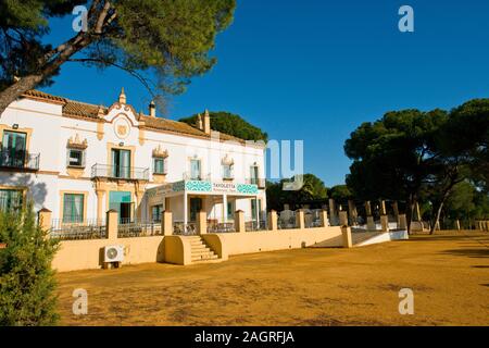 Hotel Legado Oromana. Alcalá de Guadaíra. Andalusien, Südspanien, Europa Stockfoto